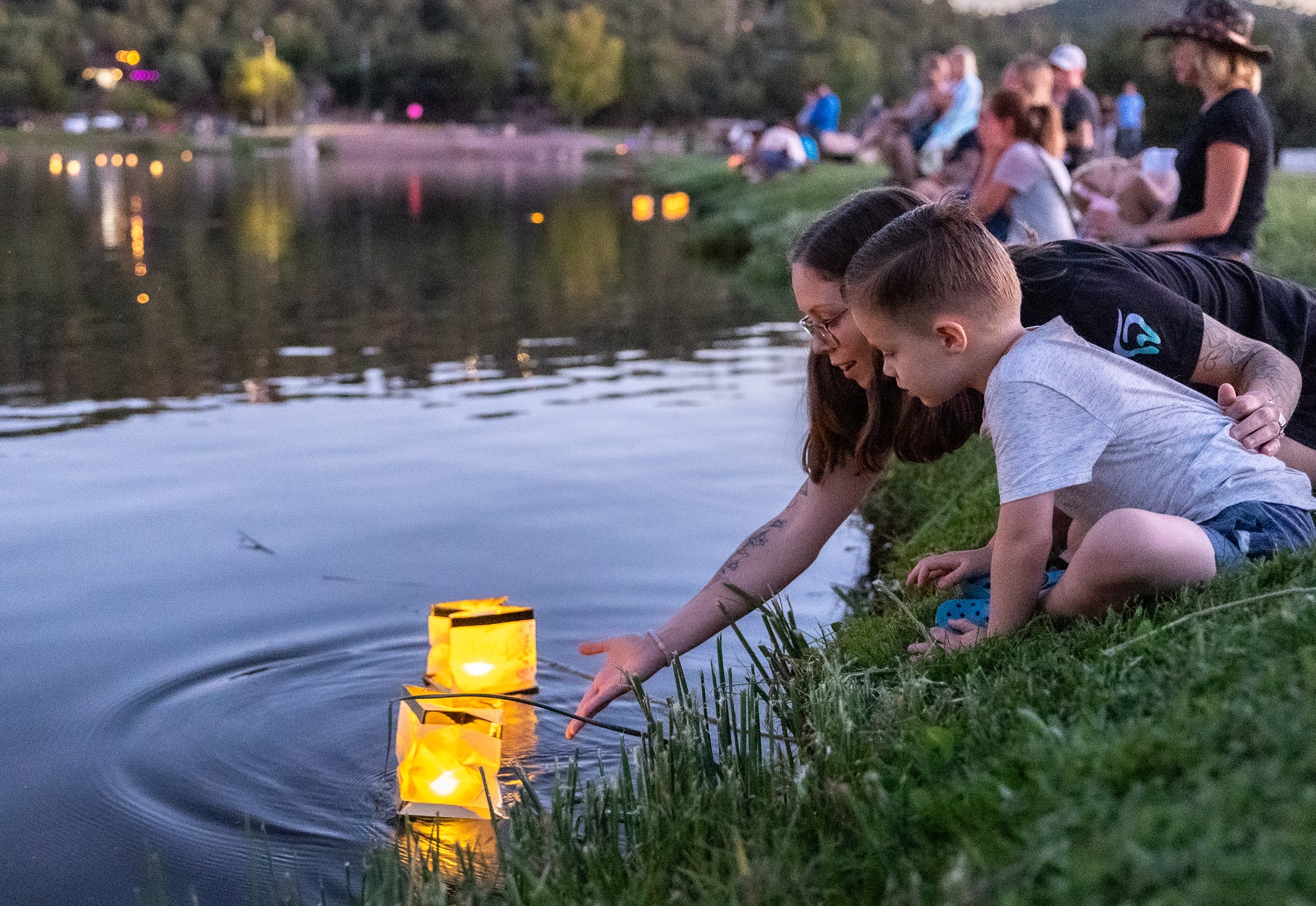 Lanterns on the Lake
