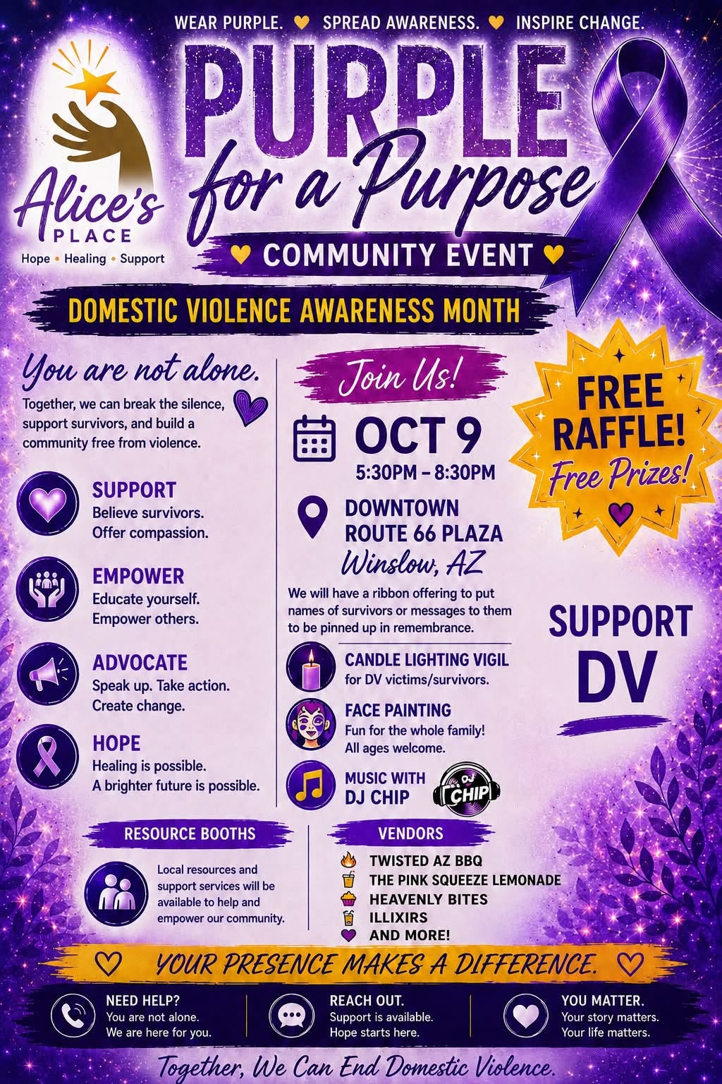 Purple for a Purpose