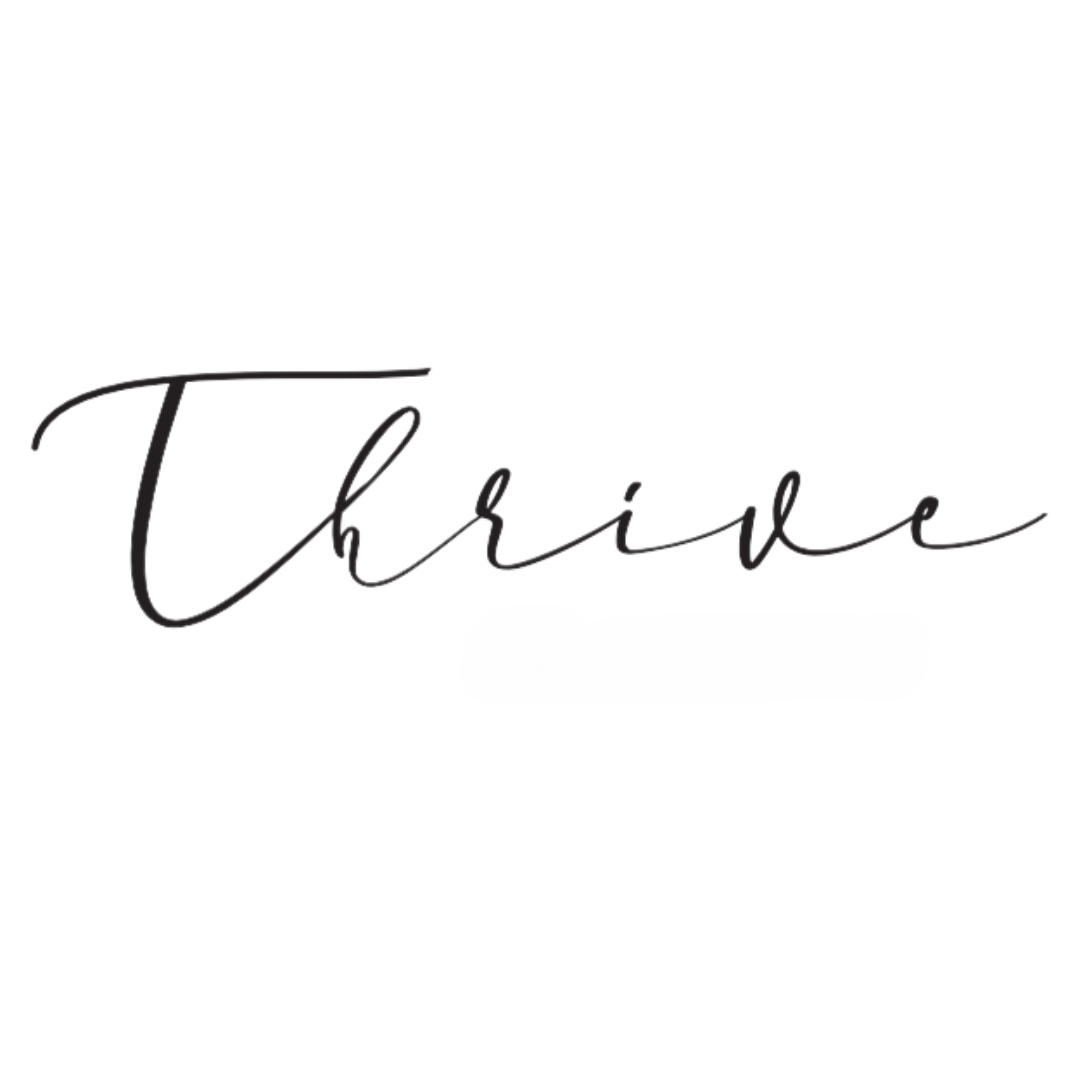 Logotipo del almuerzo Thrive